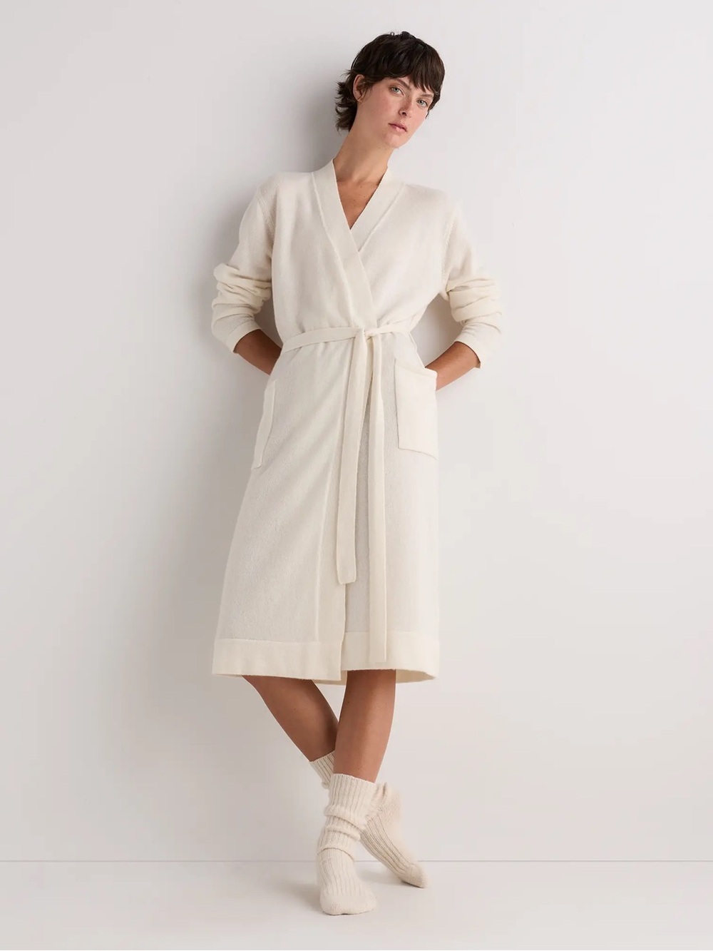 Quince Cashmere Robe